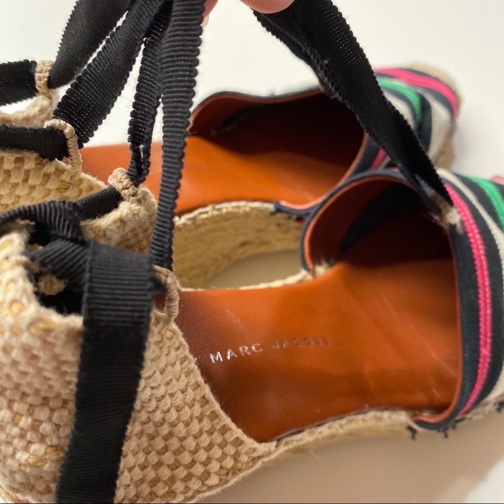 Marc by Marc Jacobs Lace-Up Wedge Espadrilles - Picture 5 of 8
